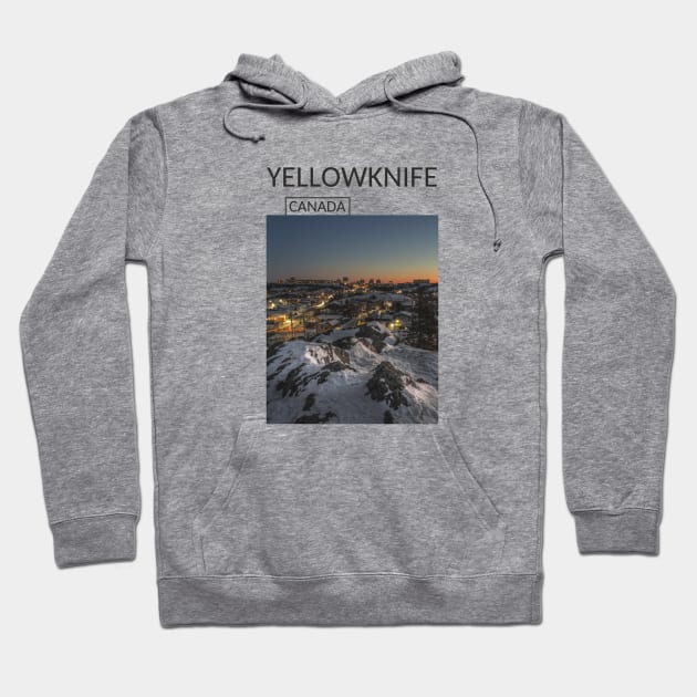 Yellowknife Northwest Territories Canada City Souvenir Gift for Canadian T-shirt Apparel Mug Notebook Tote Pillow Sticker Magnet Hoodie by Mr. Travel Joy